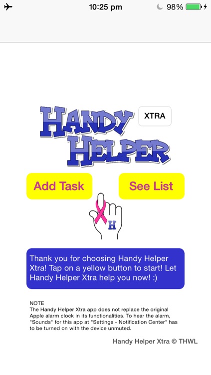 Handy Helper Xtra - Reminder Notes with Alarm