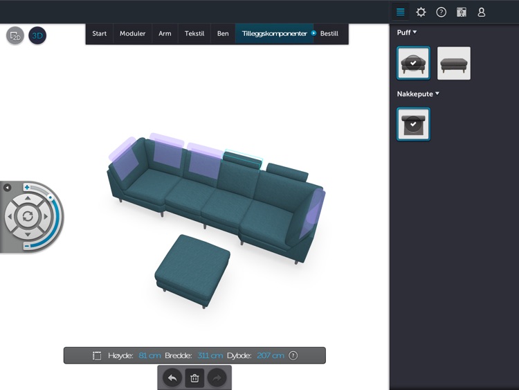 Nordic Sofa Builder screenshot-4
