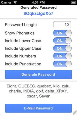 Password-Generator screenshot 2