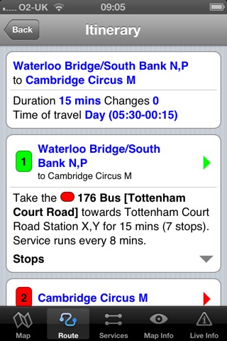 London Bus - Map and route planner by Zuti screenshot 3