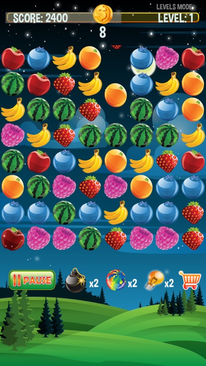 Fruit Blaster Mania - Blastings Fruits like Apples, Blueberry, Banana, Strawberry, Orange, Water Melons and Raspberry screenshot-4