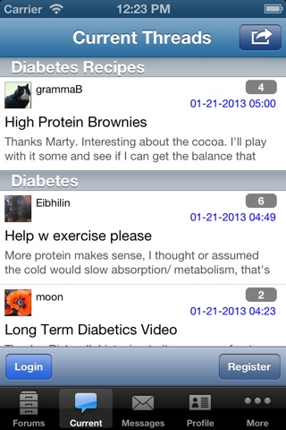 Diabetes Support Forum screenshot 3