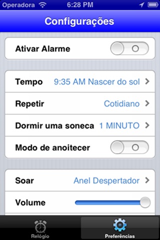 Sunrise-Sunset Alarm Clock screenshot 3