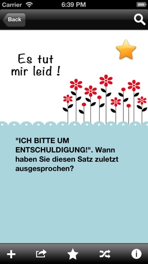 Es tut mir leid! Die App zur Entschuldigung(圖2)-速報App