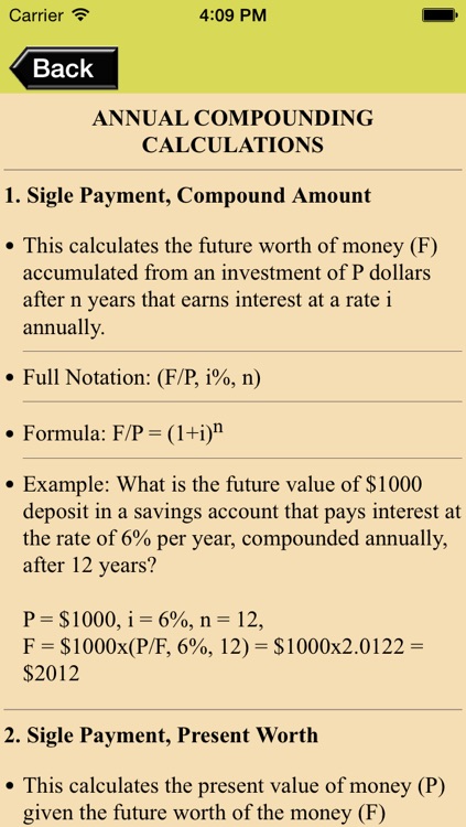 Compound Interest Calculator & Engineering Economy