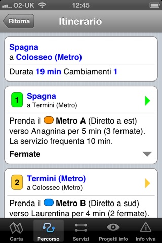 Rome Metro - Map and route planner by Zuti screenshot 3