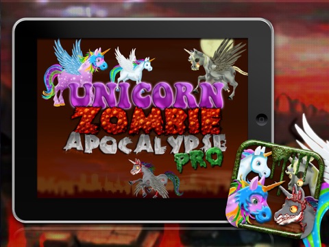 ユニコーンゾンビの黙示録PRO - 無料ゾンビゲーム！ Unicorn Zombie Apocalypse PRO - A Free Zombie Game!のおすすめ画像3