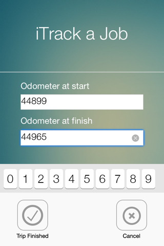 iTrack Mileage Calculator screenshot 2