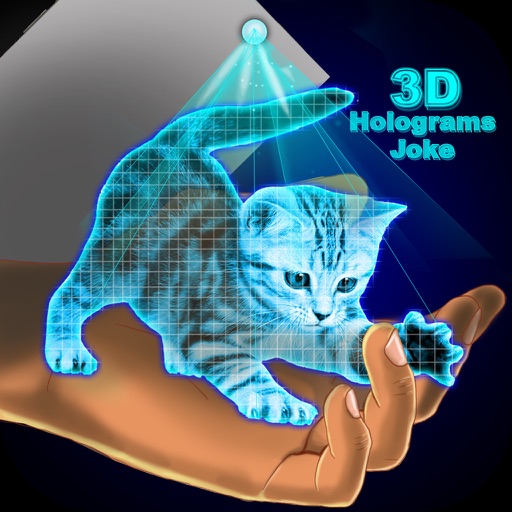 3D Holograms Joke Icon