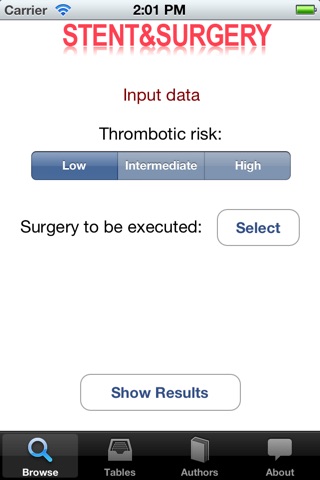 Stent & Surgery screenshot 2