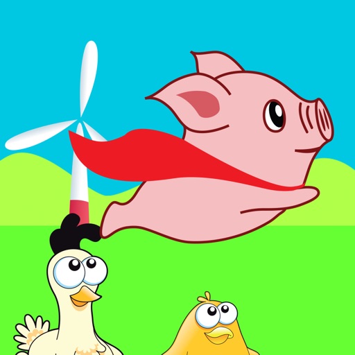 Flying Pig - Flappy Game Icon