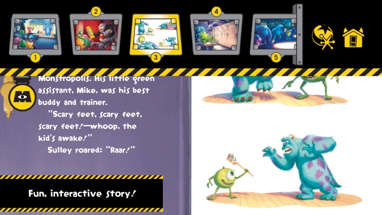 Monsters, Inc. Storybook Deluxe