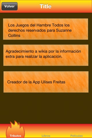 Wiki - "for Juegos del Hambre" screenshot 2