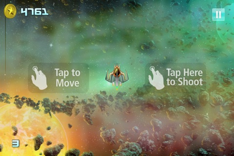 Nebula Wars - Free iPhone/iPad Battle Super Sonic Jetpack Aliens in a Dark Star Galaxy Edition screenshot 3