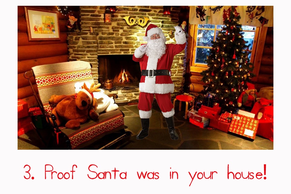 Santa Was In My House: Christmas Cam HD 2015 screenshot 3