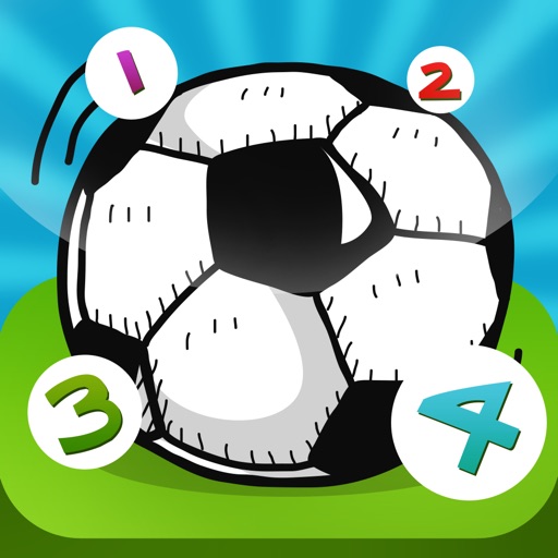 123 Soccer Counting Game for Children age 2-5: Learn to count the numbers 1-10 with football iOS App