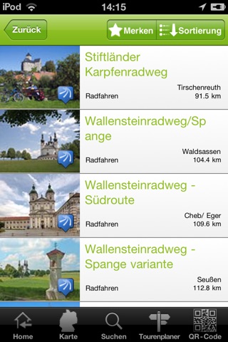 Wallenstein Radwanderweg screenshot 3