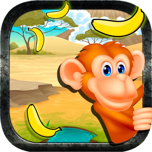 Banana Toss - Monkey Feeding Zoo iOS App