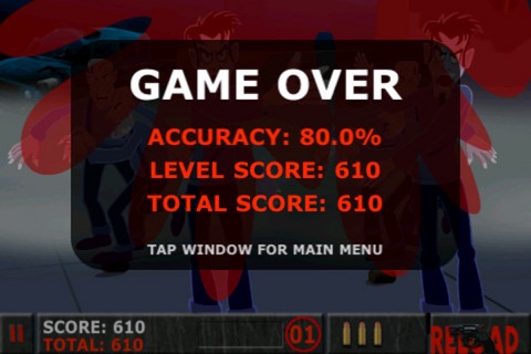 Arcade Zombie Shooter Lite screenshot 2