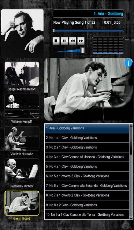 Piano Music: Greatest Classical Pianists of the 20th Century (130 Pieces from 5 Pianists) screenshot-4