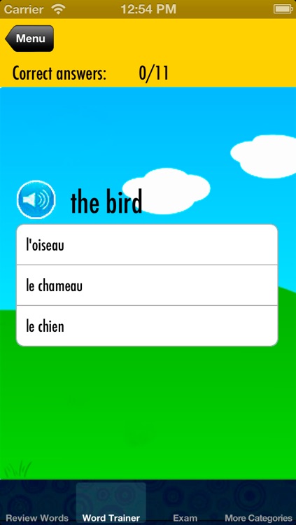 Learn French for Children: Help Kids Memorize Words - Free screenshot-3