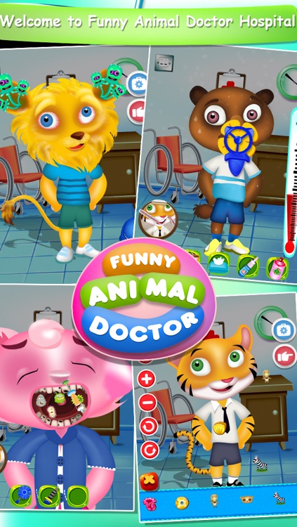Funny Animal Doctor screenshot-4