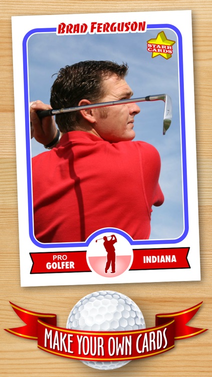 Golf Card Maker - Make Your Own Custom Golf Cards with Starr Cards