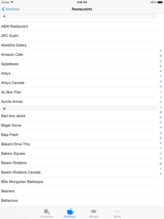 CarbsControl - Carb Counter, Carbs Tracker, Nutrition tracker for Diabetes and Low Carb Diets - iPad Version screenshot-3