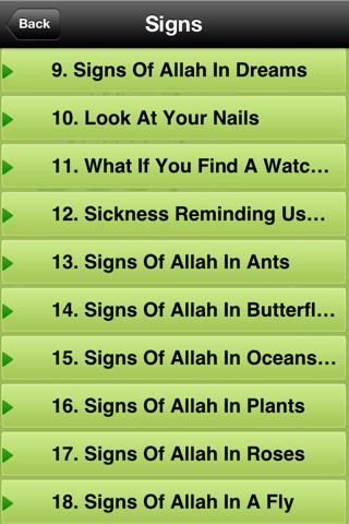 Signs of Allah (God) screenshot 2