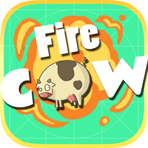 Fire Cow Icon