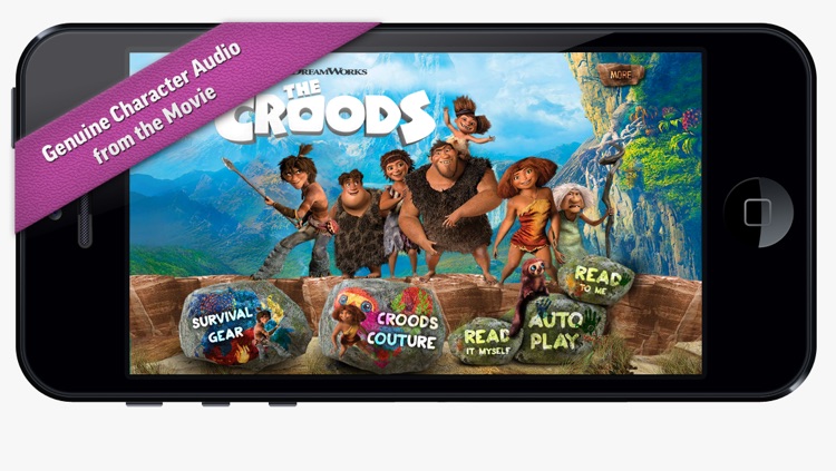 The Croods Movie Storybook Deluxe