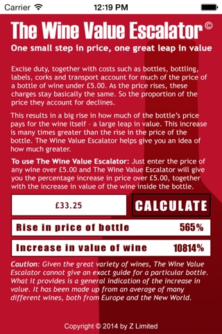 The Wine Value Escalator screenshot 4