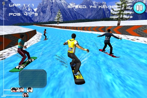 Snowboard Racing ( 3D Racing Games ) screenshot 3