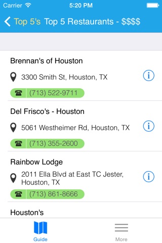 Top5 Houston - Free Travel Guide and Map screenshot 4