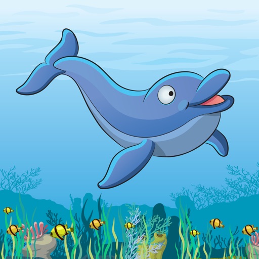 Kids Hungry Fish Game Pro - Dolphin Version icon