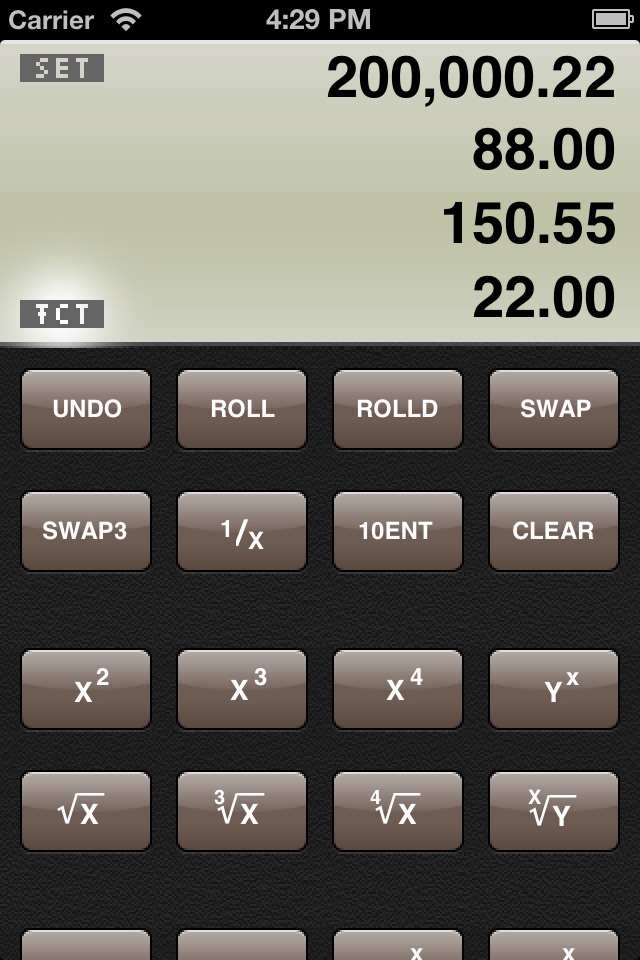 RPN Calculator Pro screenshot 2