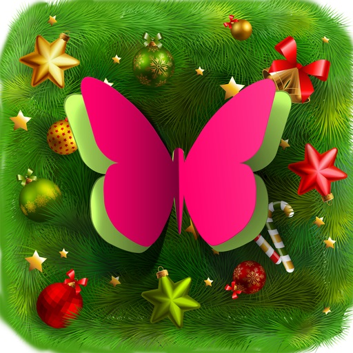 Butterfly Cloud Adventure Free - A Christmas Holiday Game Icon