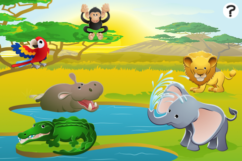 123 First Number-s & Count-ing Learn- ing Game With Wild Animal-s For Kids screenshot 2