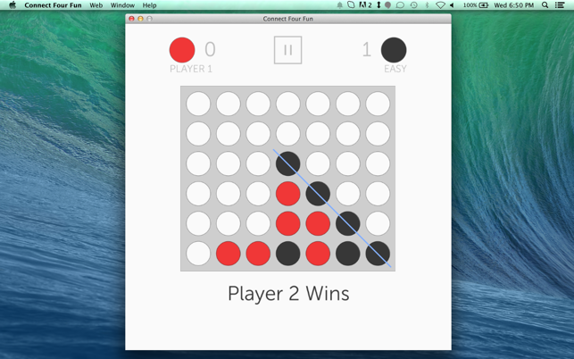 Connect Fun Four In A Row On The Mac App Store