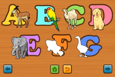 Alphabet Animals Kids Game Free screenshot 3
