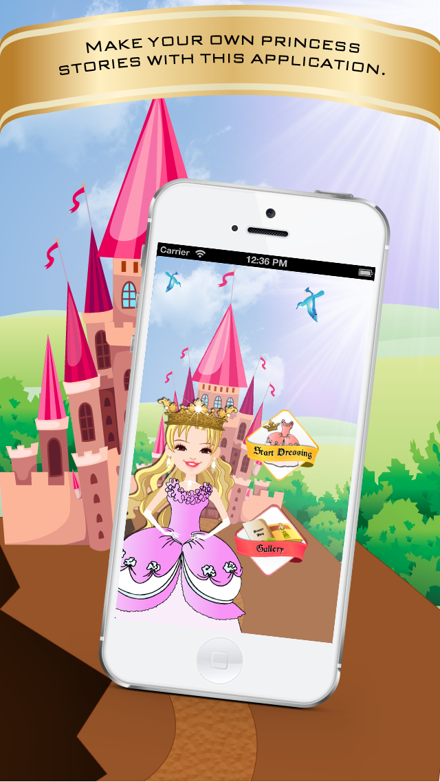 How to cancel & delete Princess Dress-Up HD Lite from iphone & ipad 1