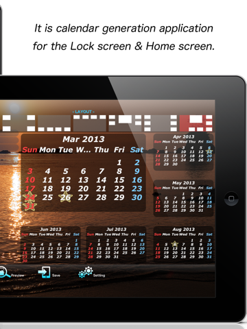 ScheCalen for iPad screenshot 2