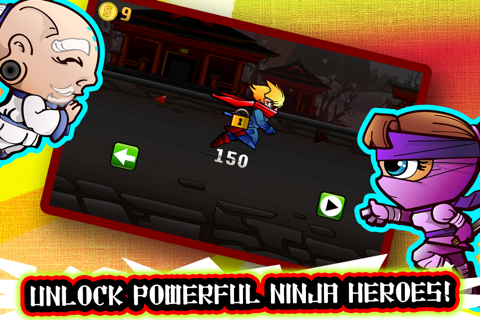 Ninjas Vs. The Undead - Free Temple Action Game screenshot 2