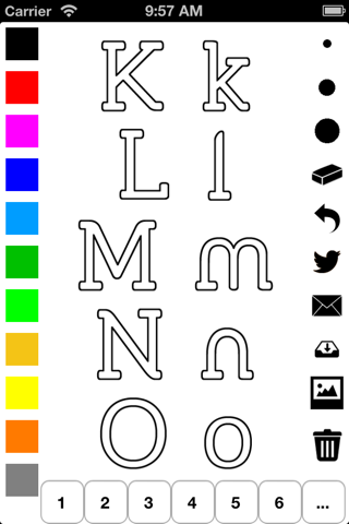 Alphabet Coloring Book for Children: Learn to write and color letters screenshot 3