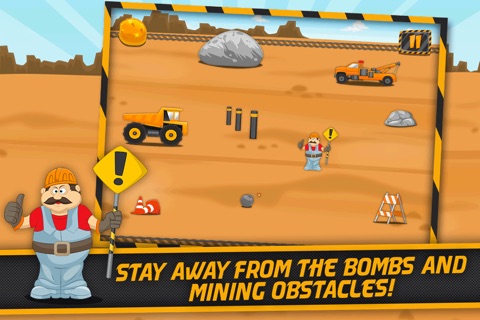 Mining Dump Truck, Bulldozer, Loader & Excavator Heavy Machine Racing Challenge Madness - by Top Free Fun Games screenshot 4
