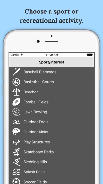 Ottawa Sports Field Finder