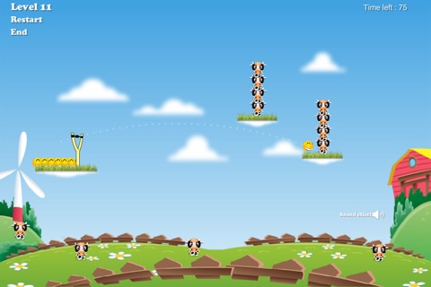 Happy Cow Tipping Game (iPad Version) screenshot 3