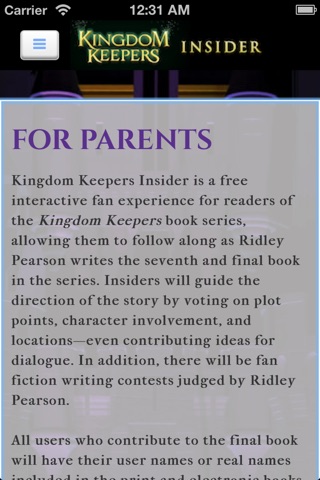 Kingdom Keepers Insider screenshot 4