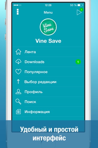 Video Downloader for Vine (Save unlimited vines to your Camera Roll, watch best videos using handy player, vinegrab, save videos from private messages) screenshot 4