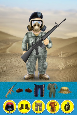 Brave Army Boy - Dressing Up Game For Boys screenshot 4